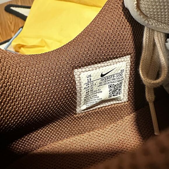 Nike Zoom Field Jaxx Travis Scott Light Chocolate –Size 13 - Picture 9 of 10